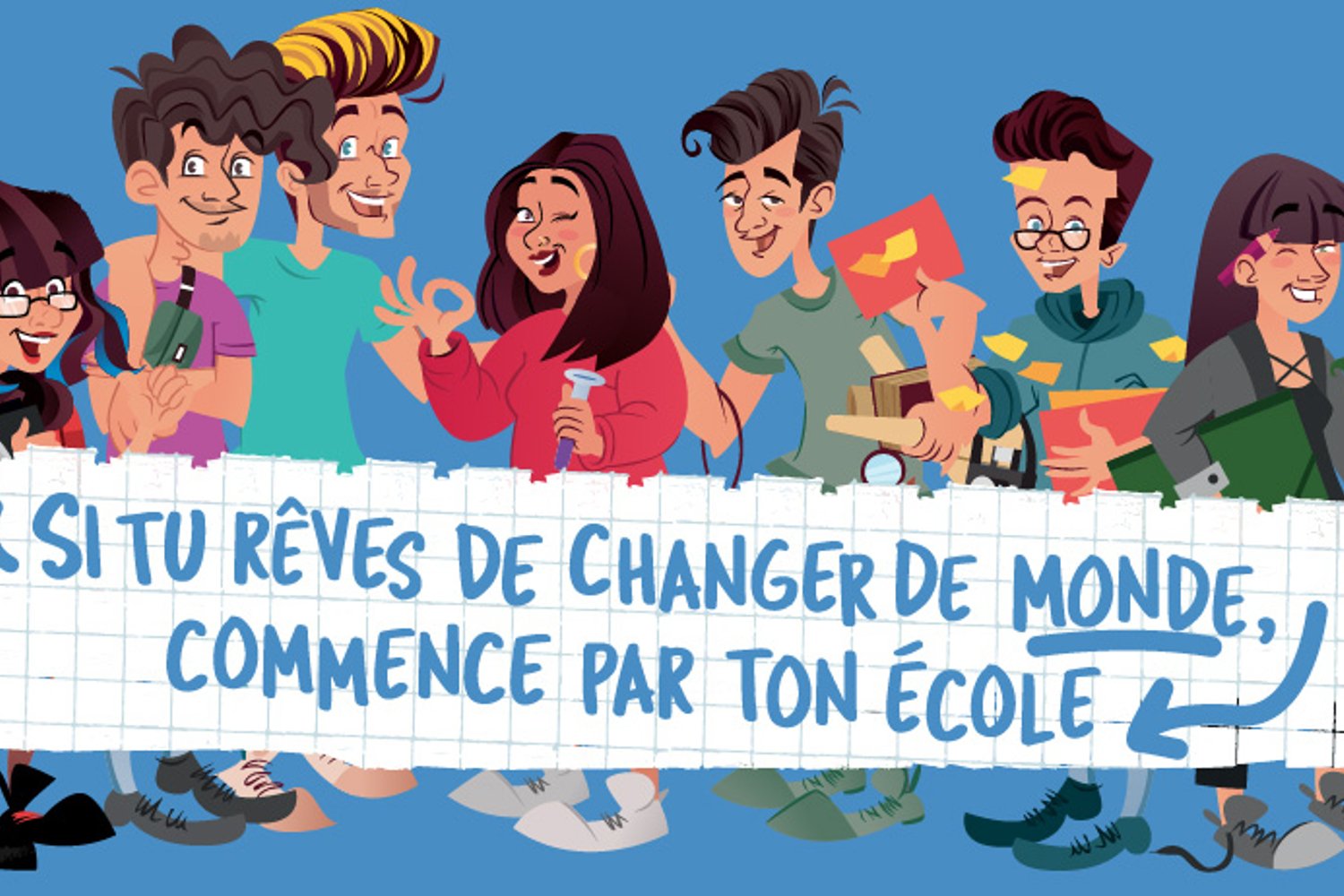 Elèves en liberté