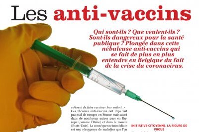 Les anti-vaccins en Belgique